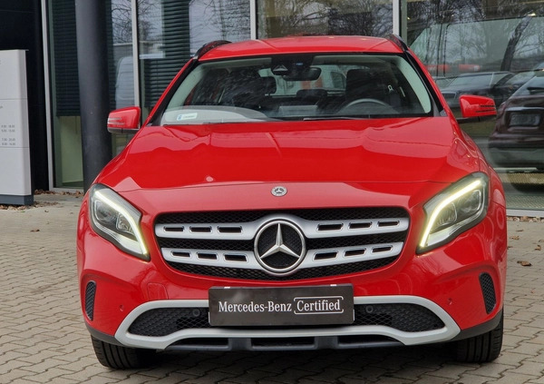 Mercedes-Benz GLA cena 126900 przebieg: 56749, rok produkcji 2019 z Łobżenica małe 121